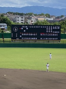 【クラブ活動】硬式野球部 全国高校野球選手権大阪大会　2回戦  報告
