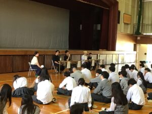 【スクールライフ】NSコース 卒業生講演会