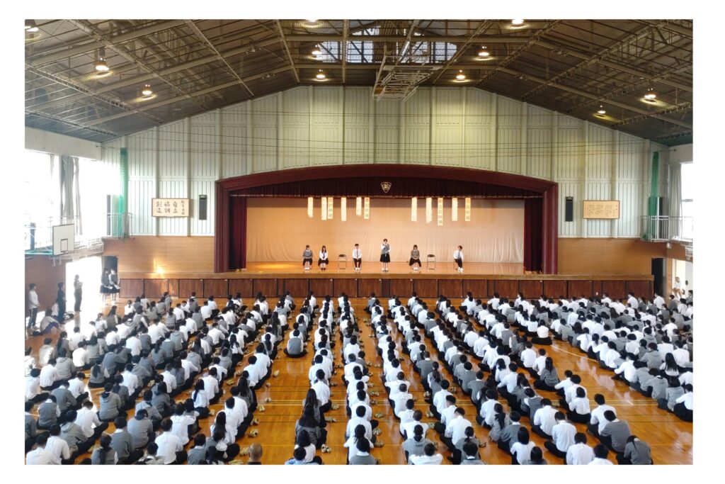 【スクールライフ】後期生徒会 立会演説会