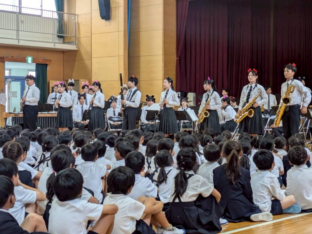 吹奏楽部が秋のイベントラッシュ