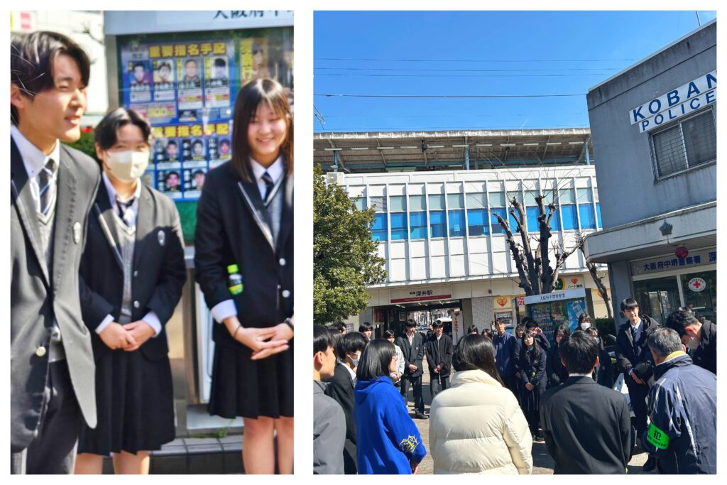 【スクールライフ】生徒会〜防犯啓発活動〜