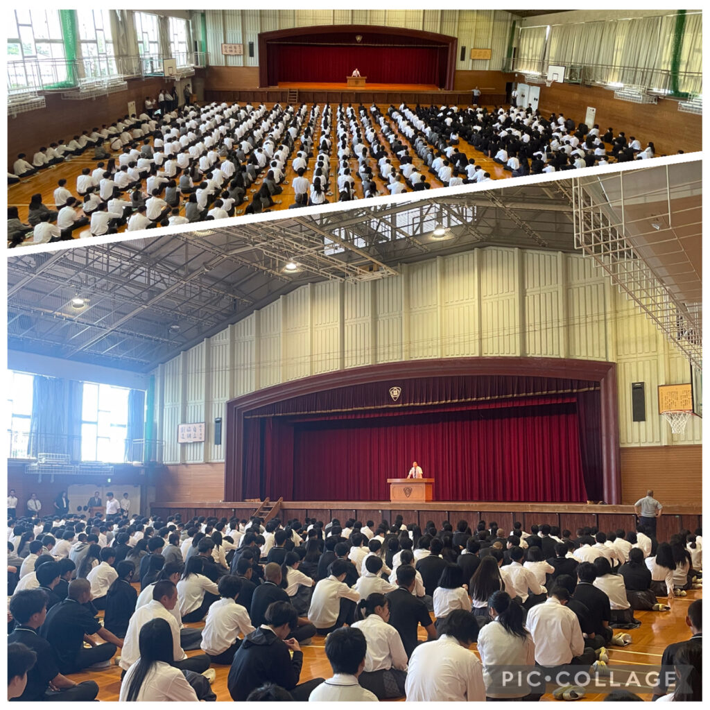 【スクールライフ】第２学期　始業式