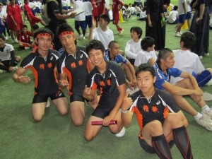陸上男
