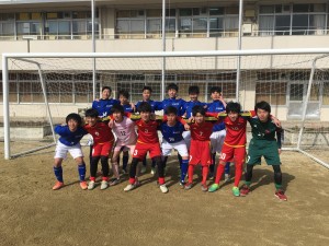 サッカー部3年生ラストマッチ