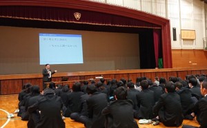 【行事】２年進路説明会