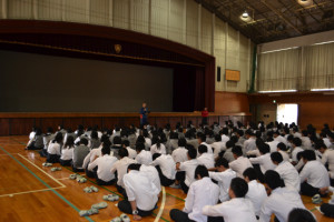 コースガイダンス（1年生）・生徒会立会演説会