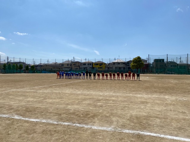 【クラブ活動】サッカー部 春季大会1回戦 報告
