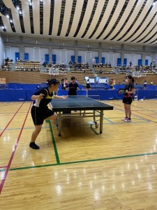 【クラブ活動】卓球部 全日本選手権ジュニアの部1次予選会