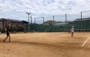 【クラブ活動】硬式テニス部　第4学区テニス大会