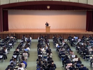 【お知らせ】令和4年度入学生対象 入学説明会 開催