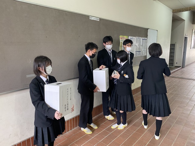 【クラブ活動】募金活動(4/13~4/15)