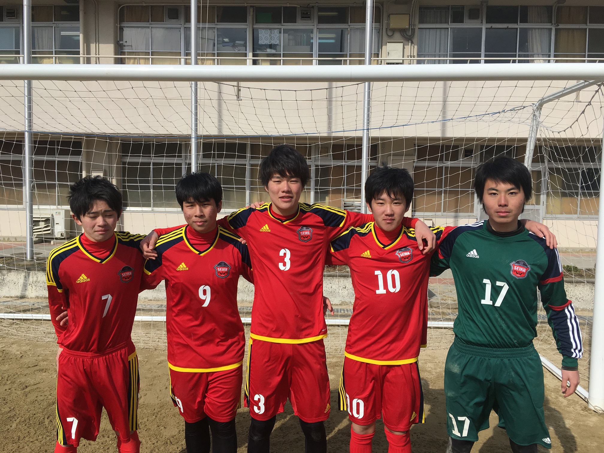 学校法人精華学園 精華高等学校 サッカー部3年生ラストマッチ